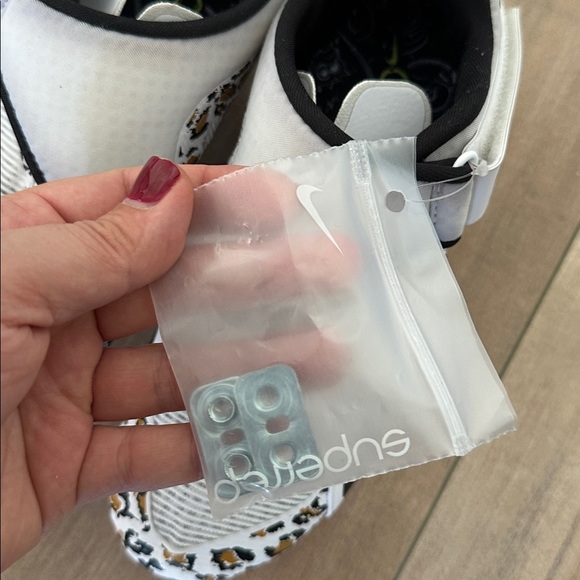 New Nike SuperRep Cycle White Leopard Indoor Cycling Shoes CJ0775-177 Sz 6 & 6.5 - Picture 7 of 8